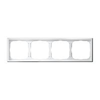 Рамка универсальная Systeme Electric ArtGallery 4-м. белый картинка